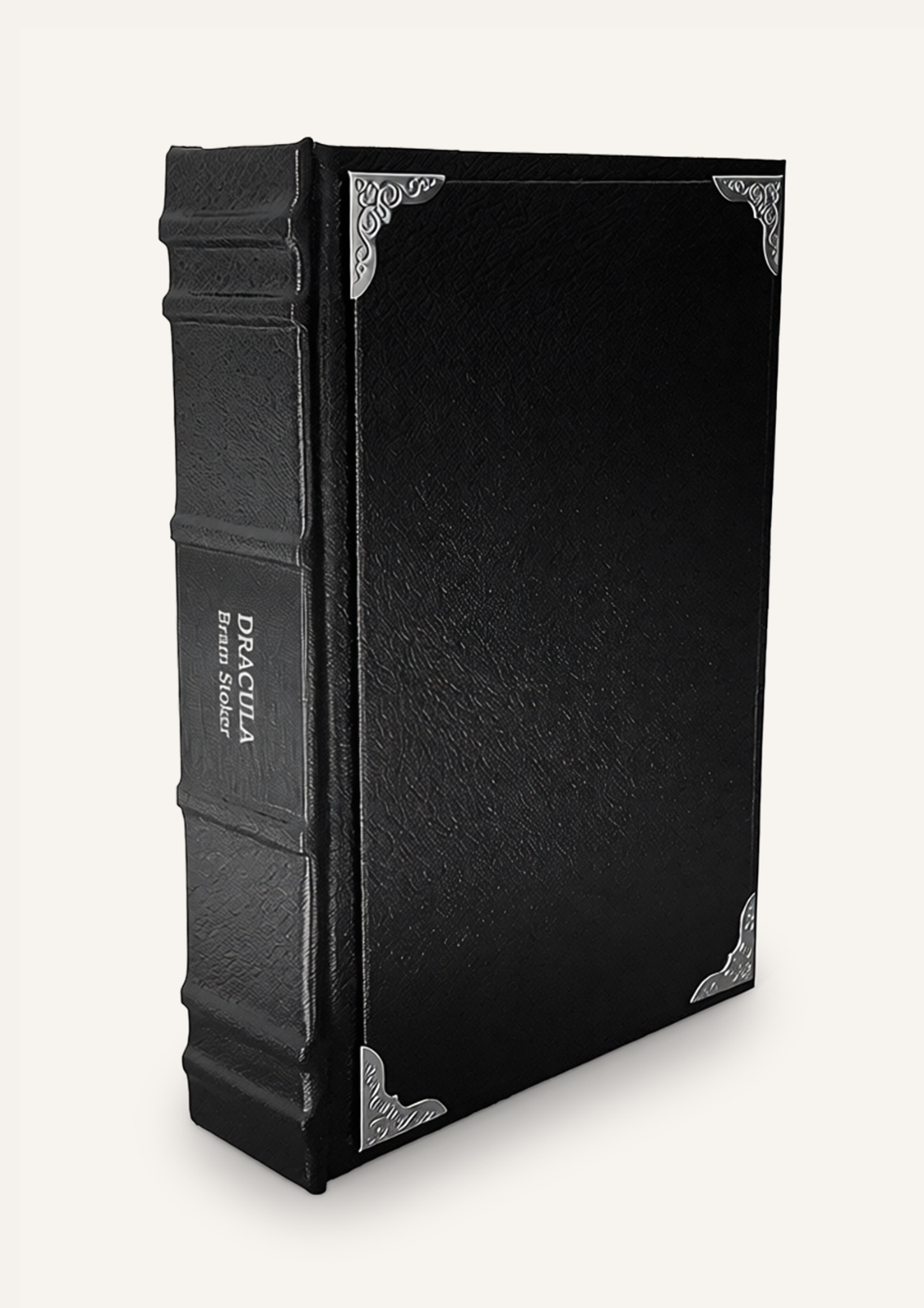 Luxury Gothic Leather-Bound Books