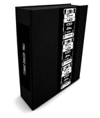 1984 by George Orwell - Clamshell Book Edition - angled front-and-spine hero view
