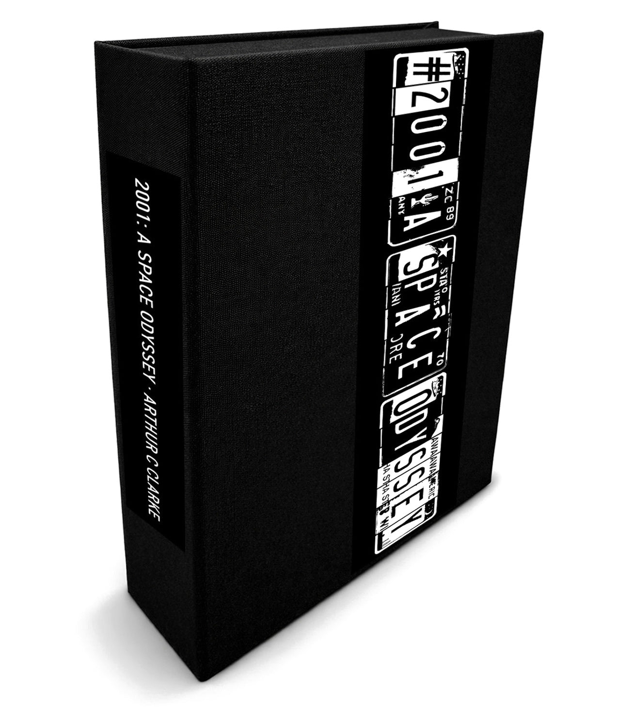2001: A Space Odyssey by Arthur C Clarke - Clamshell Book Edition - angled front-and-spine hero view