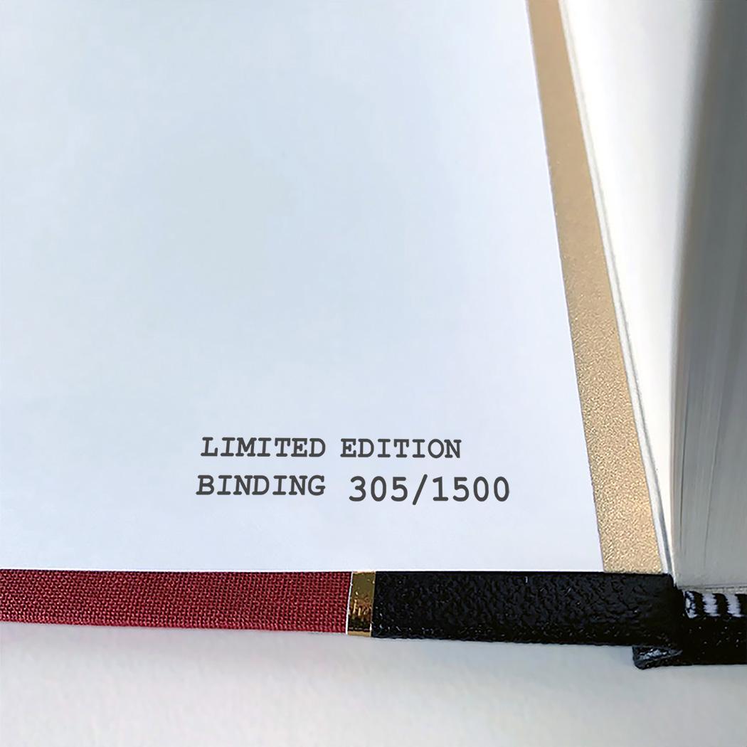 Guilty Pleasures by Laurell K Hamilton - Classic Leather-Bound Book - numbered edition detail