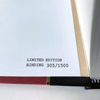 Matter by Iain M Banks - Classic Leather-Bound Book - numbered edition detail