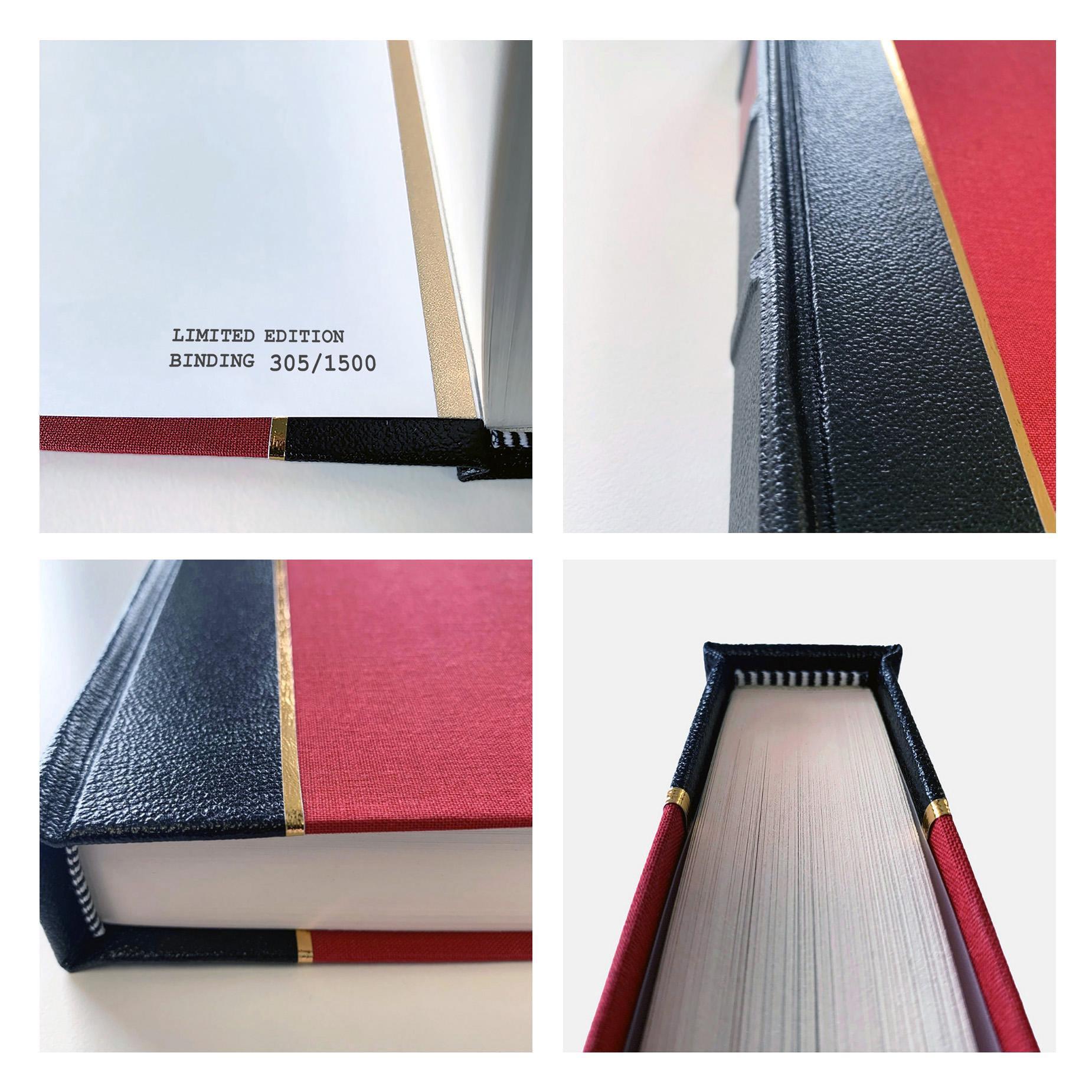 The Red Badge of Courage by Stephen Crane - Classic Leather-Bound Book - detail composite