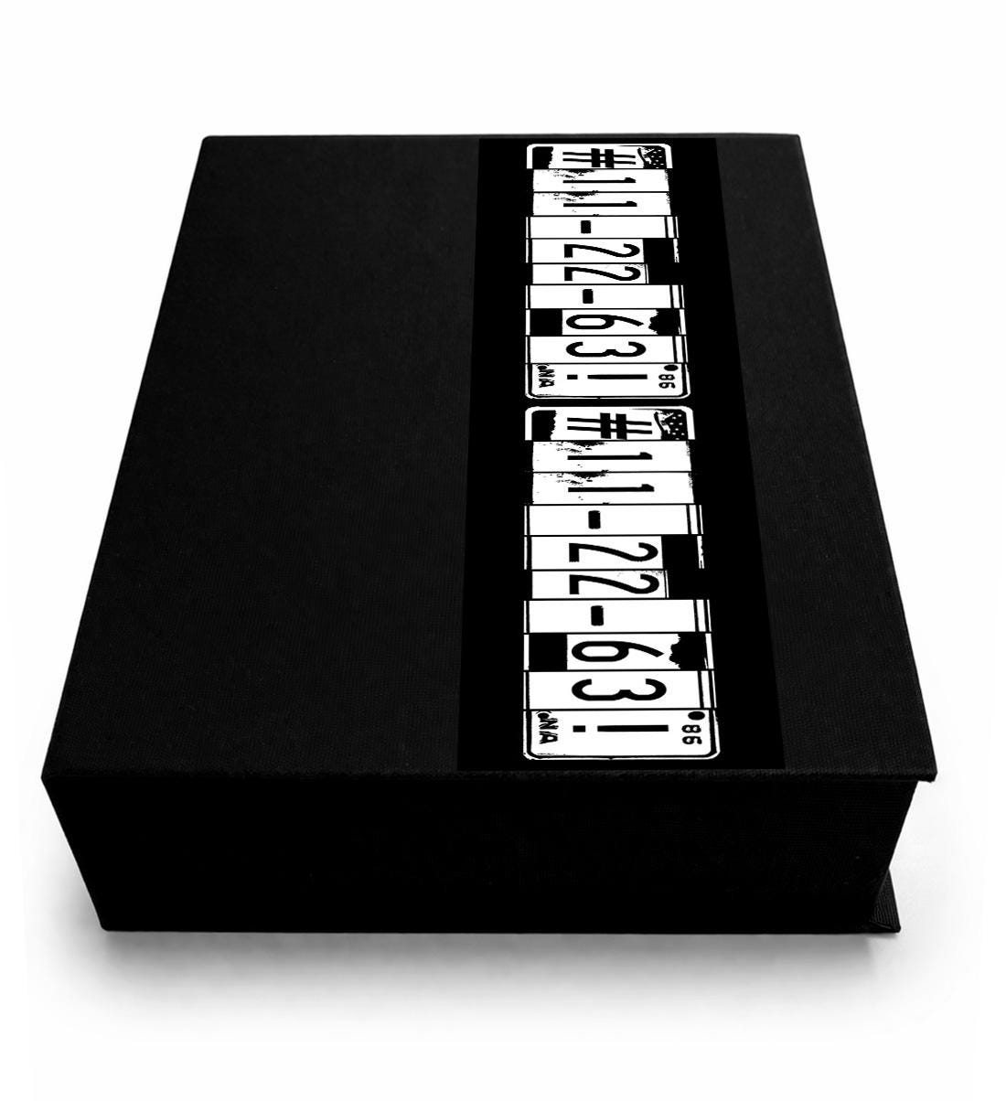 11.22.63 by Stephen King - Clamshell Book Edition - artwork and detail view