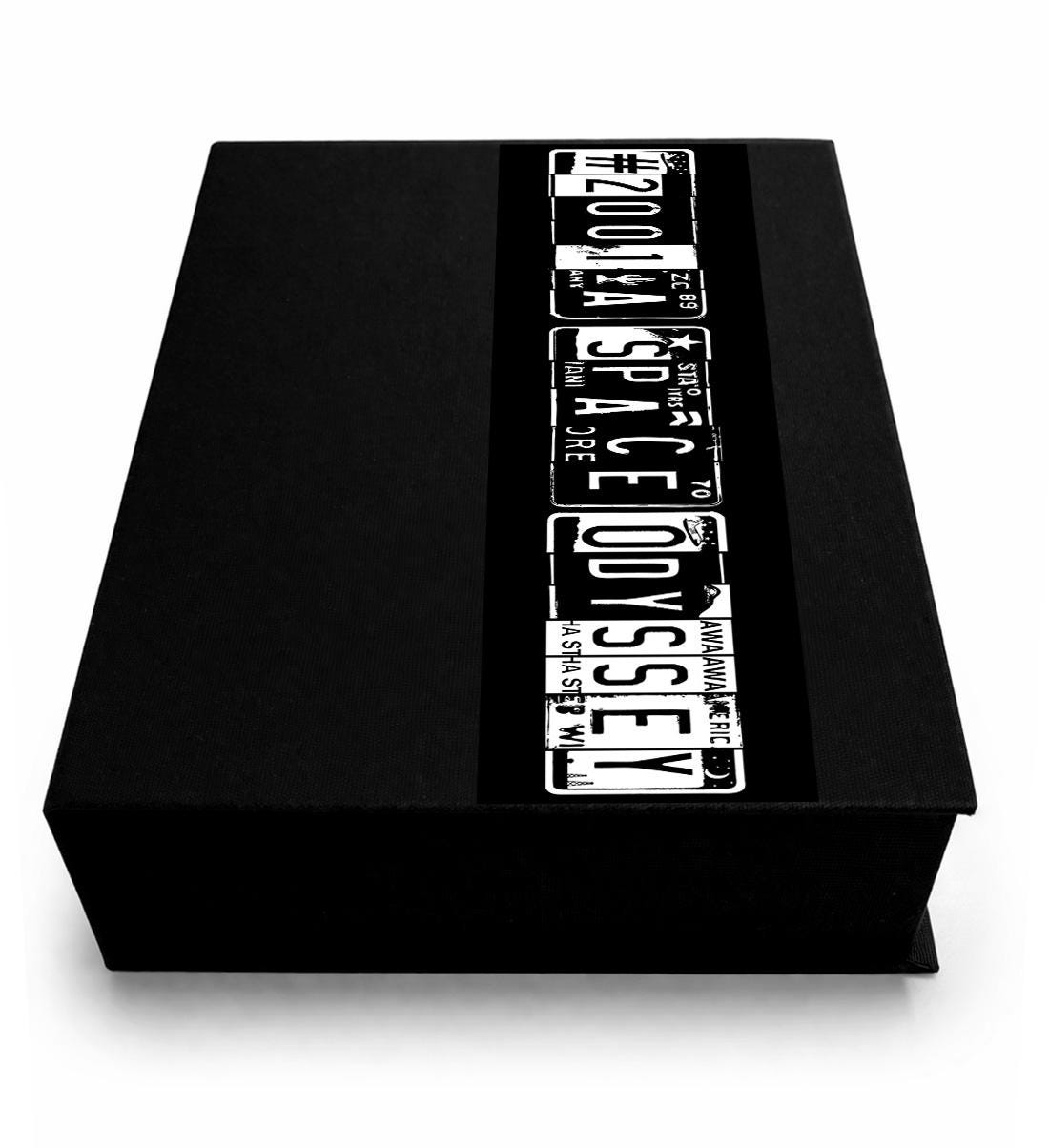 2001: A Space Odyssey by Arthur C Clarke - Clamshell Book Edition - artwork and detail view