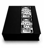 Misery by Stephen King - Clamshell Book Edition - artwork and detail view