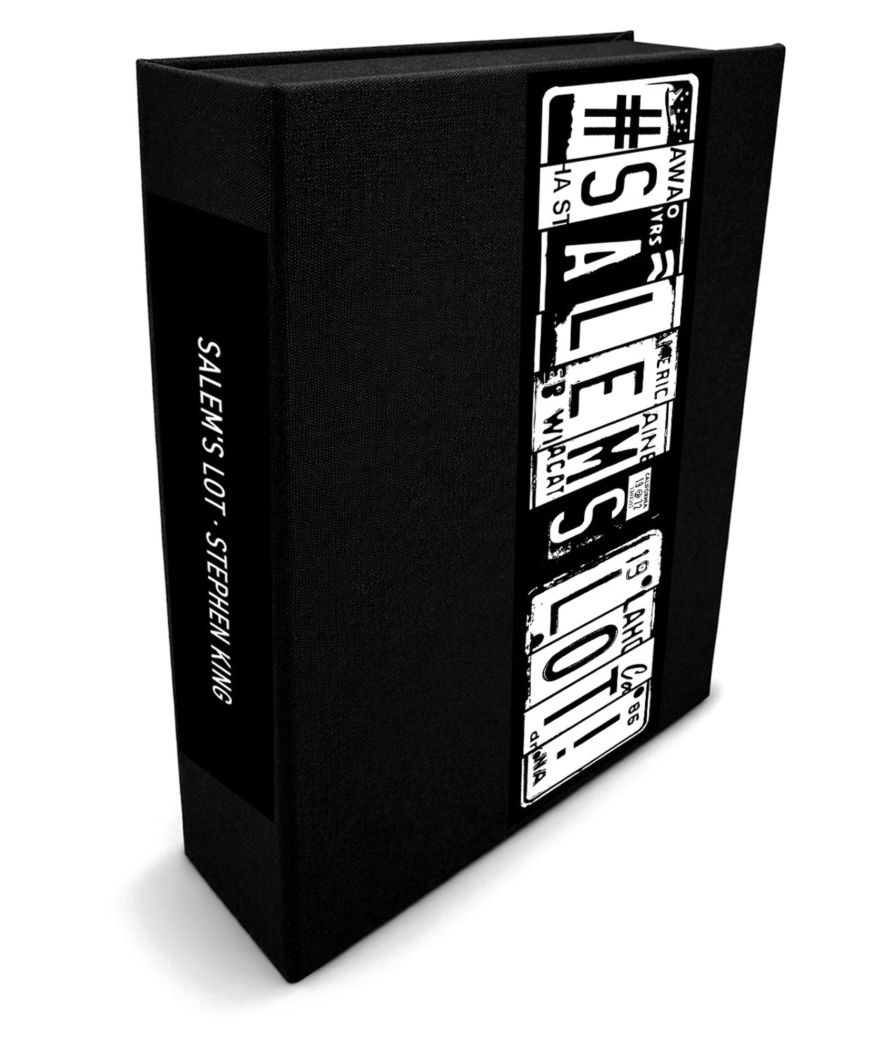Salem's Lot by Stephen King - Clamshell Book Edition - angled front-and-spine hero view